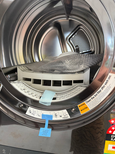 Transportation damaged LG 17kg WashTower™ All-In-One Stacked Washer Dryer in Black Steel WWT-1710B - Second Hand Appliances Geebung